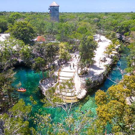 Hotel Casa Tortuga Tulum - Cenotes Park Inclusive Kültér fotó Cenote
