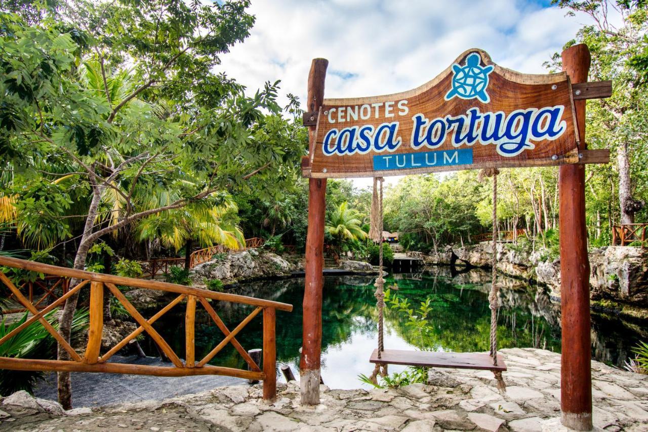 Hotel Casa Tortuga Tulum - Cenotes Park Inclusive Kültér fotó