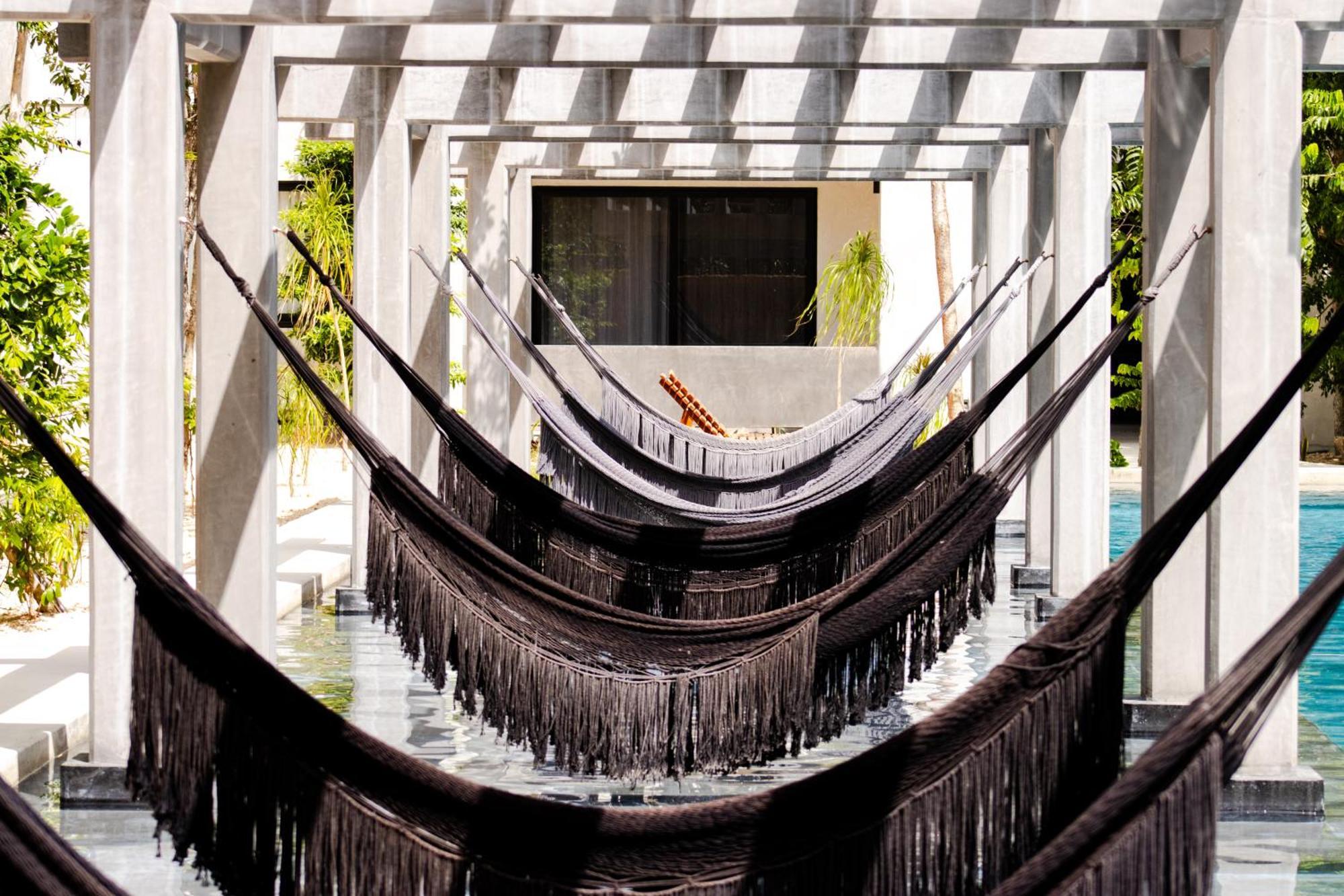 Hotel Casa Tortuga Tulum - Cenotes Park Inclusive Kültér fotó Hammocks at the National Museum of the Dominican Republic