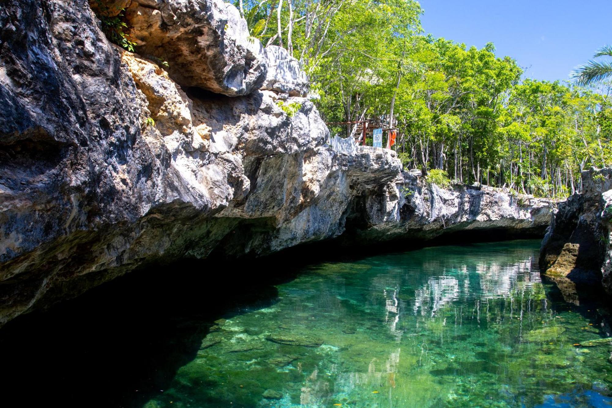 Hotel Casa Tortuga Tulum - Cenotes Park Inclusive Kültér fotó Cenote